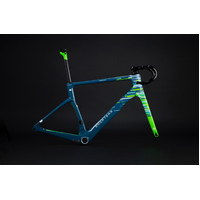 Chapter2 KOKO Disc Frameset - Cobalt + Green (Te Waihou)