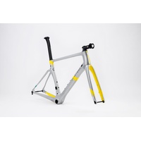 Chapter2 RERE Frameset - Metallic Silver+Yellow (Tauhou)