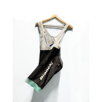 Bianchi Team Bibs - Black/Celeste