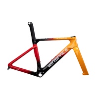 Winspace M6 Aero Carbon Frameset - Crimson Flame